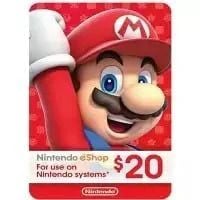  Thẻ Nintendo Eshop Gift Card hệ Us 