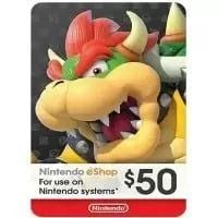  Thẻ Nintendo Eshop Gift Card hệ Us 