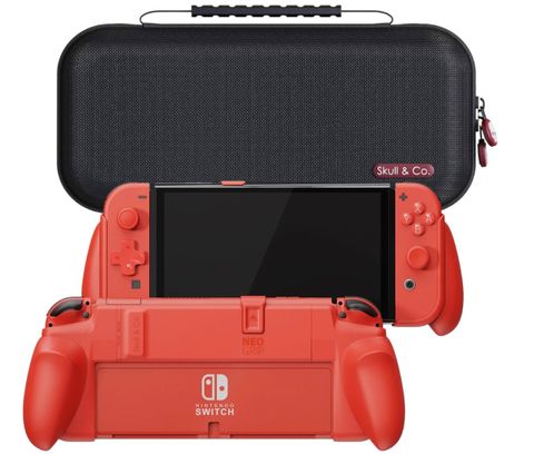  Ốp lưng GripCase Skull & Co cho Nintendo Switch Oled Mario Edition 