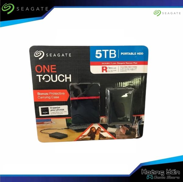  Ổ Cứng Di Động Seagate One Touch 5TB/ 4TB/ 2TB - Tặng Kèm Bóp Chống Sốc 