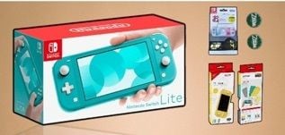  Máy Nintendo Switch Lite Chính Hãng Cool Blue Like New 