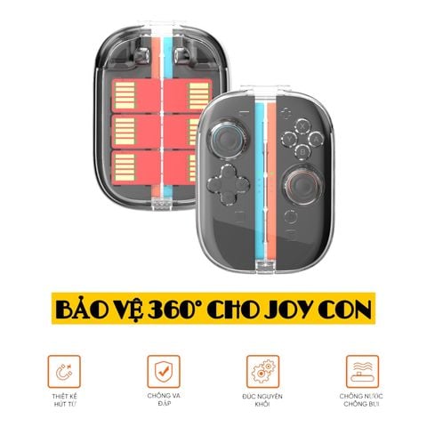  Hộp Cứng Đựng Joy-con đóng mở bằng nam châm từ tính cho Nintendo Switch 2 JYS NS-2311 