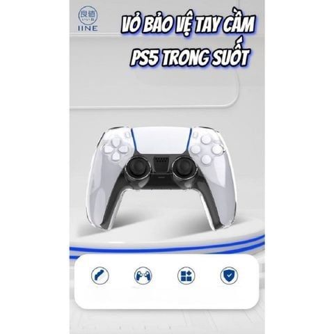  Bao tay Ps5 nhựa TPU trong suốt IINE L551 