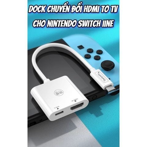  Dock chuyển đổi TV cho Nintend Switch IINE L597 