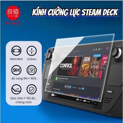  Cường lực Steam Deck IINE L624 