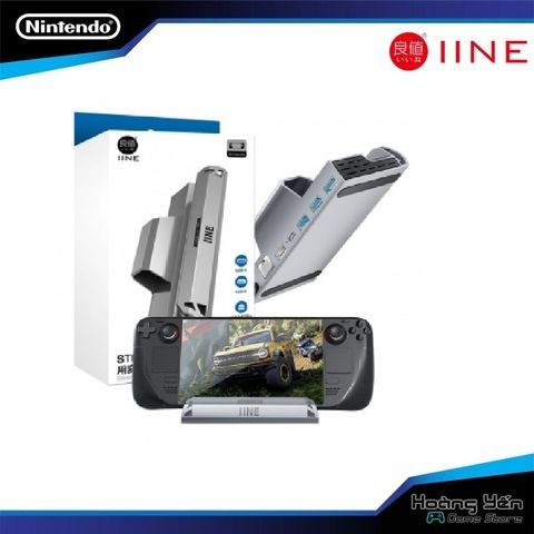  Dock Sạc Chuyển Đổi TV Cho STEAMDECK/NINTENDO SWITCH/OLED/ROG ALLY IINE L830 