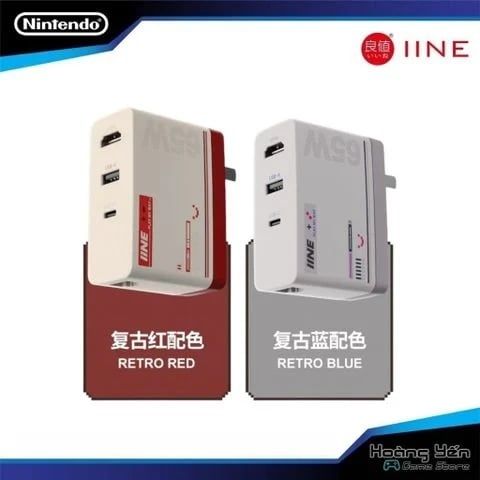  Bộ Sạc + Dock chuyển đổi TV cho Nintendo Switch, Steam deck, Laptop IINE L855 