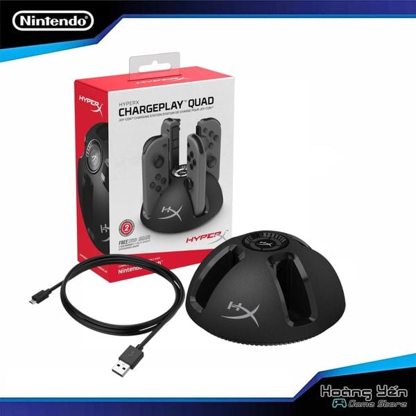  Sạc Joy Con Nintendo Switch thương hiệu Kingston HyperX Bảo Hành 12 Tháng 