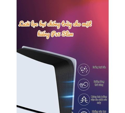  Lưới lọc chống bụi cho máy Ps5 Fat 