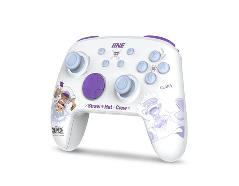 Tay cầm Nintendo Switch Pro Controller Cartoon One Piece Trắng Tím IINE L945 