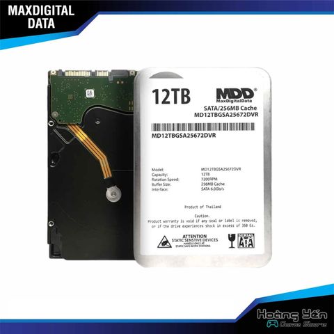  Ổ Cứng Gắn Trong HDD MDD Maxdigital Data 12TB 