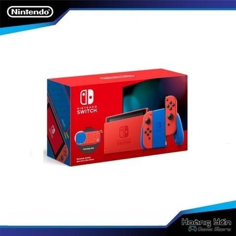  Máy Chơi Game Nintendo Switch V2 Mario Red & Blue Edition 
