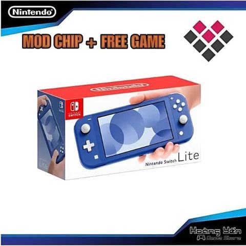  Máy Nintendo Switch Lite Mod Chip Hack Cool Blue 