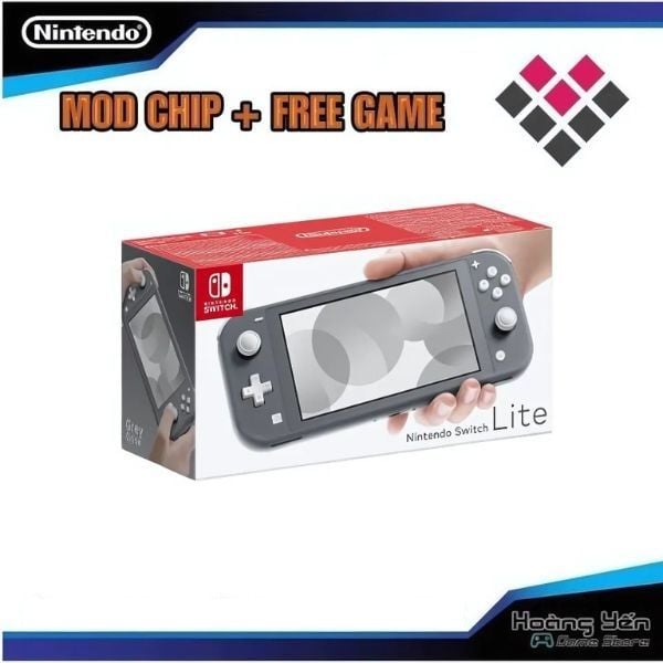  Máy Nintendo Switch Lite Mod Chip Hack Grey 