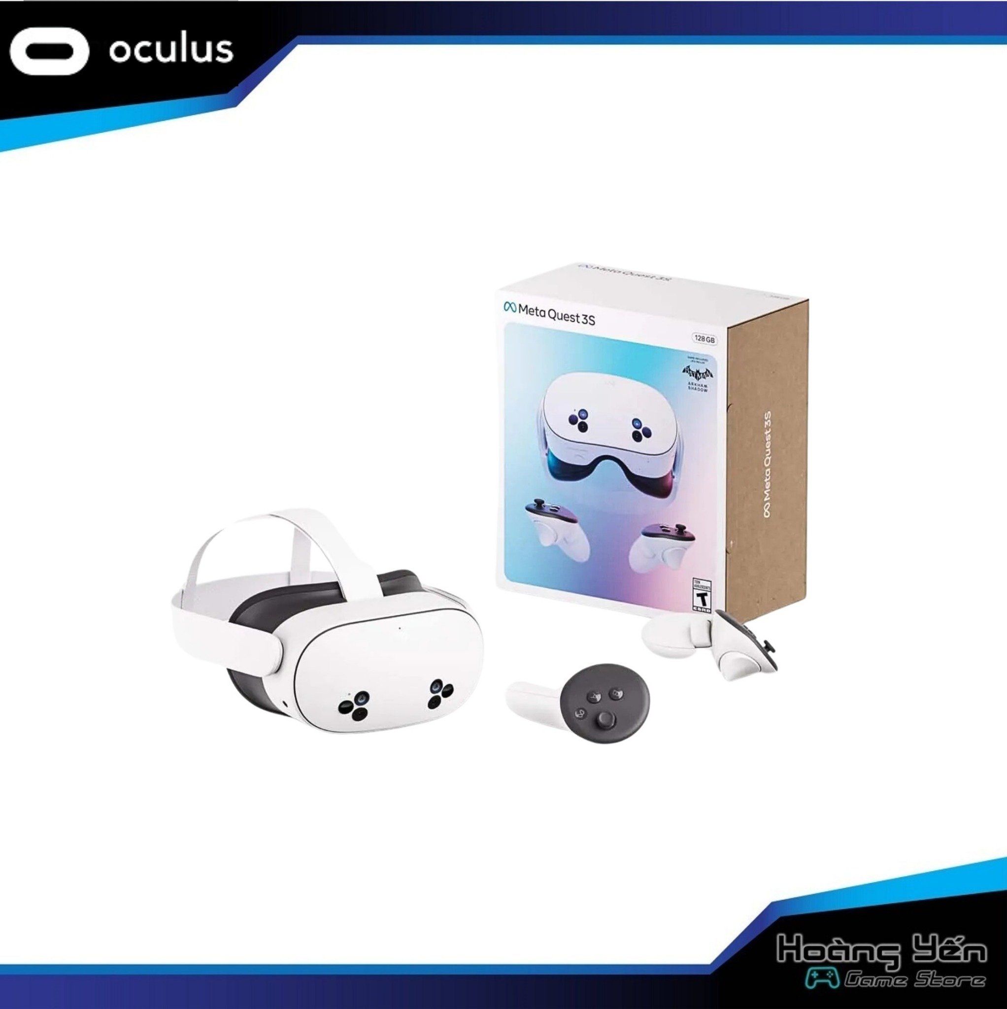 Kính Thực Tế Ảo Meta Quest 3S 128GB/ 256GB/ 512GB– hoangyengame