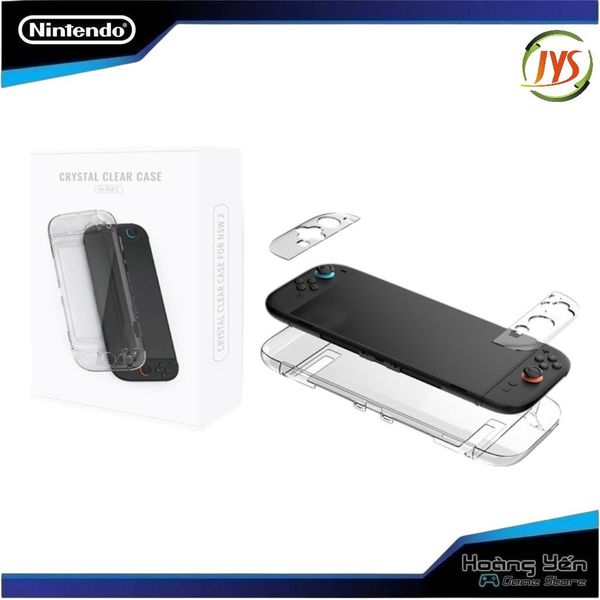  Ốp Máy Nintendo Switch 2 trong suốt JYS NS-2273 