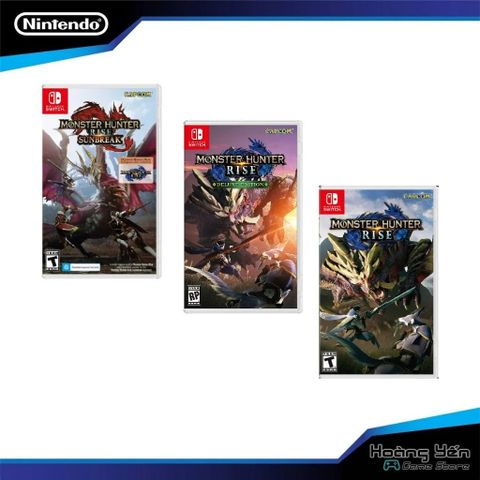  Monster Hunter Rise Sunbreak Nintendo Switch 