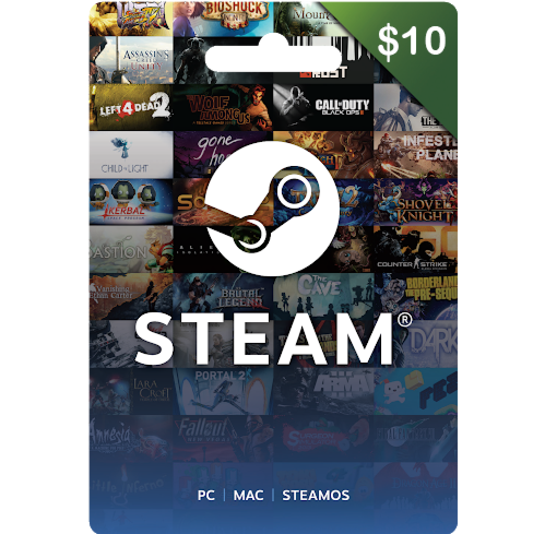  Thẻ Steam Wallet Gift Card 