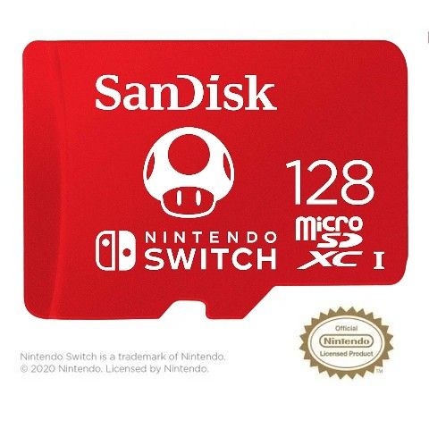  Thẻ Nhớ Sandisk cho Nintendo Switch 128GB/ 256GB/ 400GB 