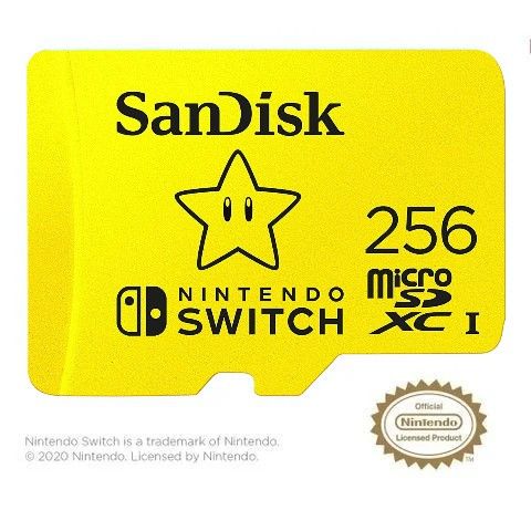  Thẻ Nhớ Sandisk cho Nintendo Switch 128GB/ 256GB/ 400GB 