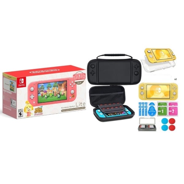  Máy Nintendo Switch Lite Animal Crossing: New Horizons Isabelle Aloha Edition 