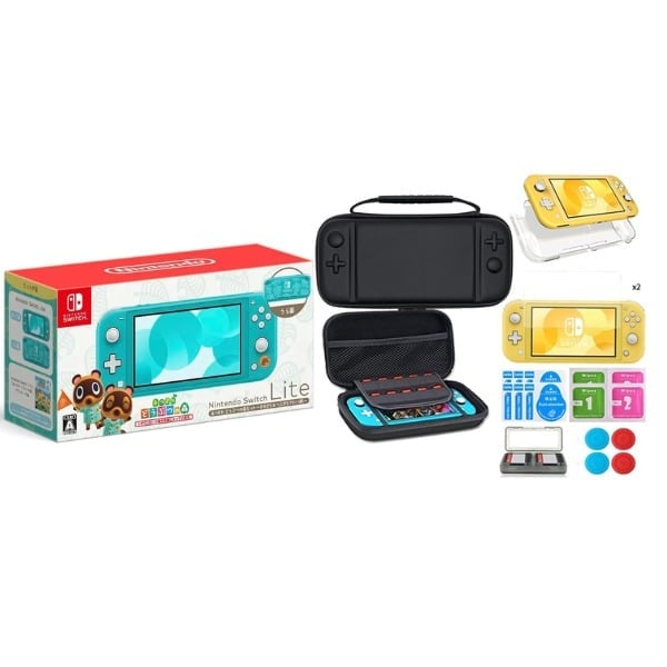  Máy Nintendo Switch Lite Animal Crossing: New Horizons Timmy & Tommy Aloha Edition 