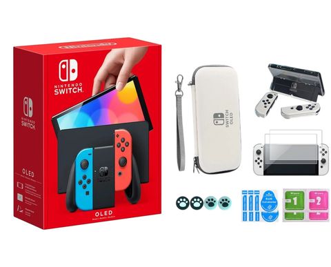  Máy Nintendo Switch Oled Mod Chip Hack phiên bản Neon 