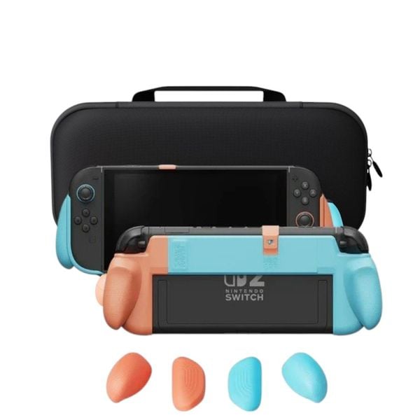  Ốp Lưng Savage Raven by Skull & Co.NeoGrip: An Ergonomic Grip Cho Nintendo Switch 2 