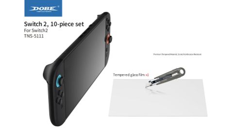  Túi Chống Sốc Cho Nintendo Switch 2 Dobe + Cường Lực + Nút Analog + Vỏ Silicon + Hộp Băng TNS-5111 