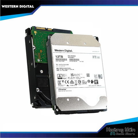  Ổ Cứng Gắn Trong HDD Western Digital Ultrastar 12TB - Refurbished 