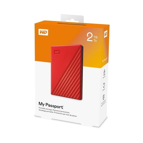  Ổ Cứng Di Động My Passport 4TB - Tặng Kèm Bóp Chống Sốc 
