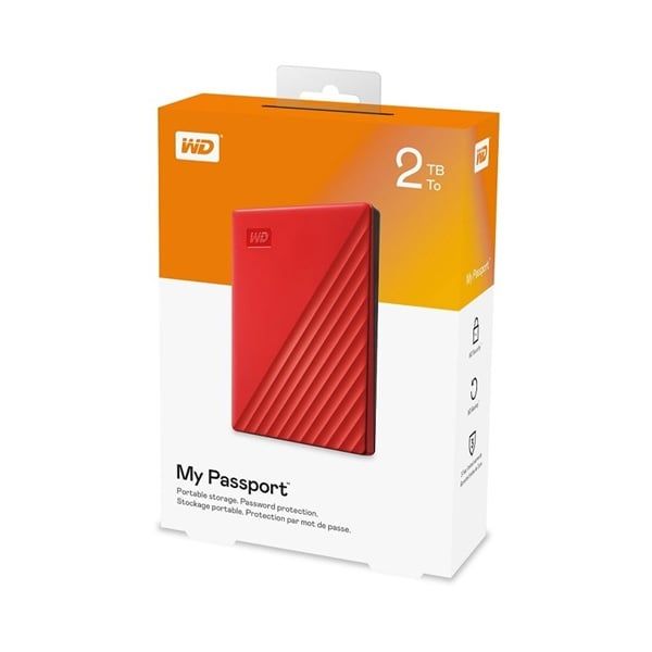  Ổ Cứng Di Động My Passport 4TB - Tặng Kèm Bóp Chống Sốc 