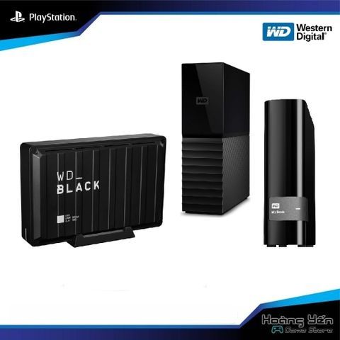  Ổ Cứng Di Động Western 18TB/ 14TB/12TB/ 8TB/ 6TB/ 4TB/ 3TB Desktop 3.5 ( My Book, Elements, D10 Black ) 