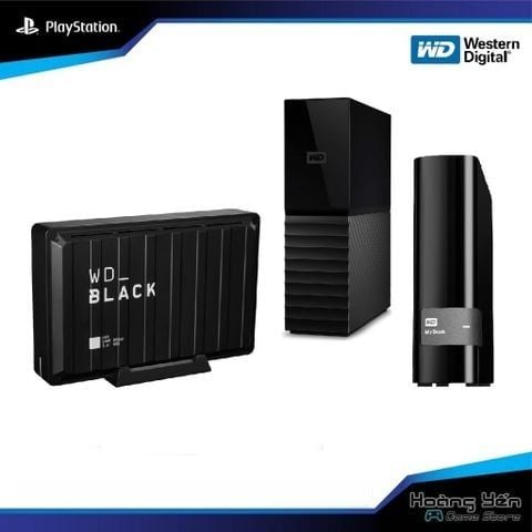  Ổ Cứng Di Động Western 18TB/ 14TB/12TB/ 8TB/ 6TB/ 4TB/ 3TB Desktop 3.5 ( My Book, Elements, D10 Black ) 