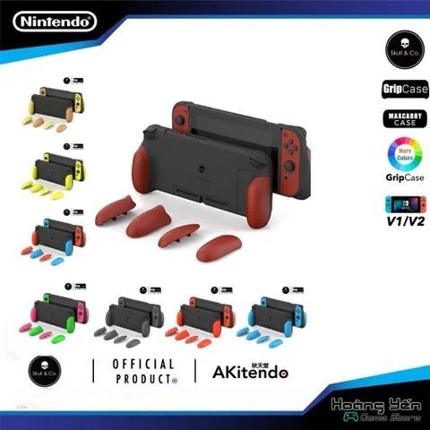  Ốp Lưng Grip Case Chính Hãng Skull & Co cho Nintendo Switch V2 