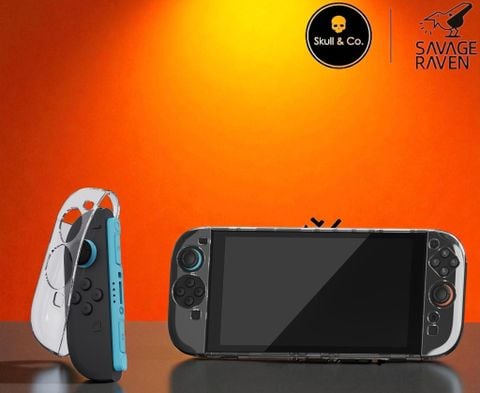  Ốp Skull & Co Trong Suốt Cho Máy Nintendo Switch 2 