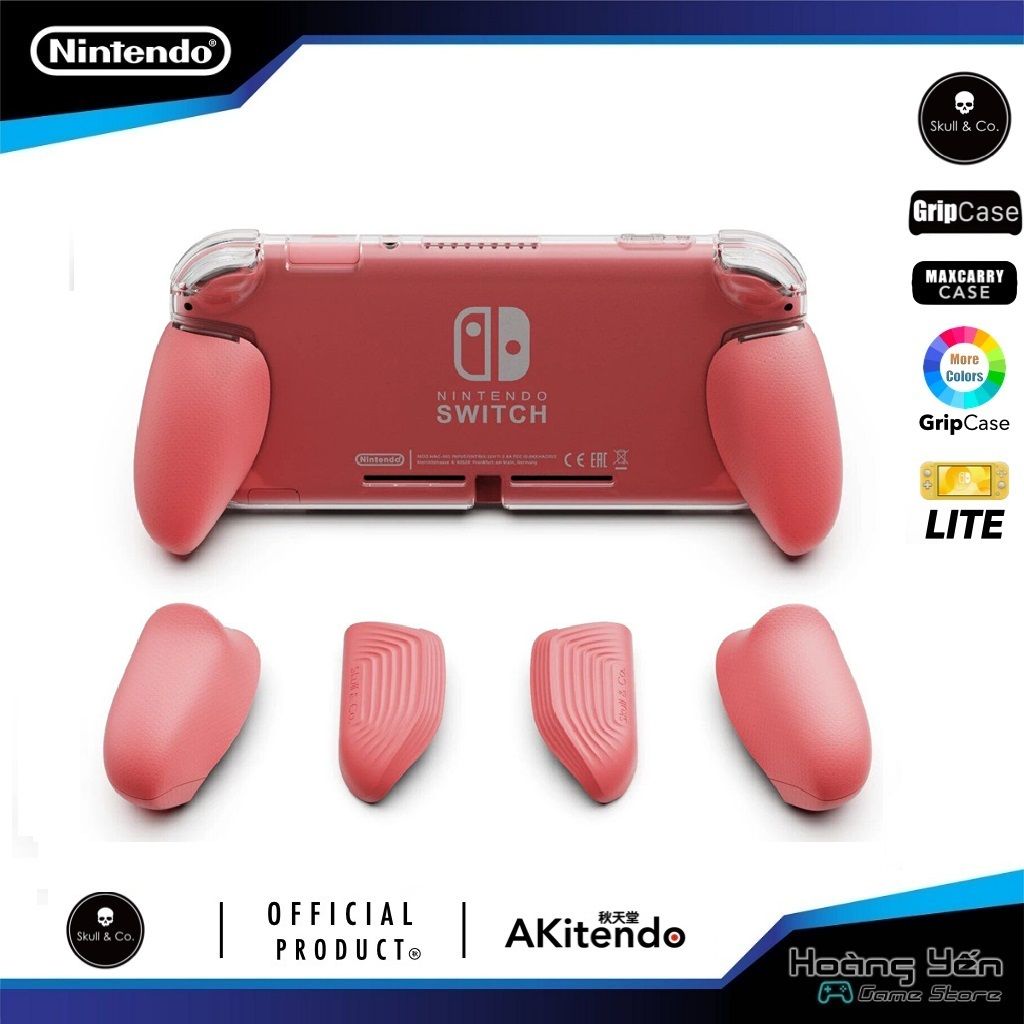  Ốp lưng GripCase Skull & Co Coral cho Nintendo Switch Lite 