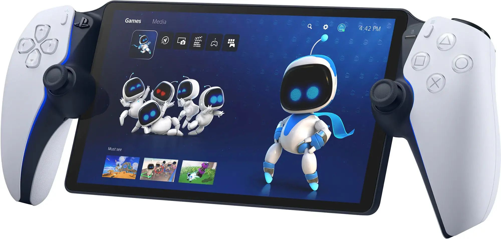 Playstation Portal Chính Hãng Sony Màu Đen Midnight Black và Trắng