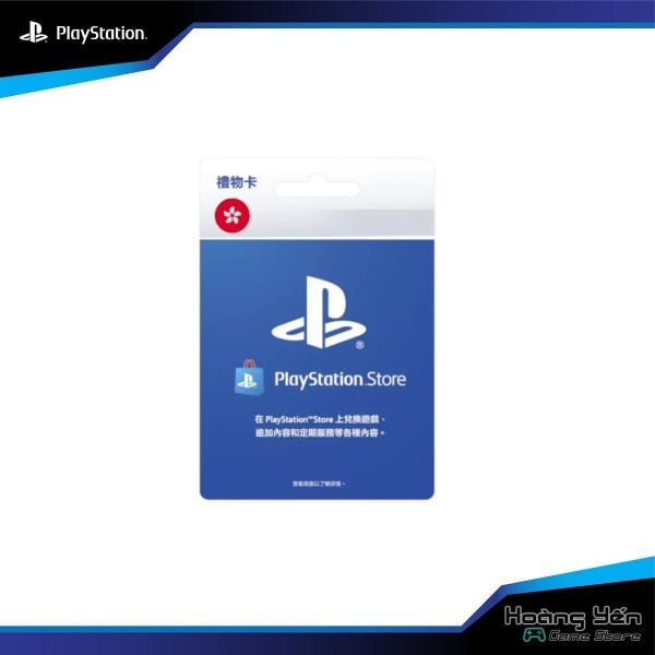  Thẻ Psn Gift Card hệ Hongkong 