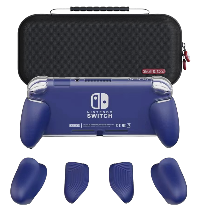  Ốp lưng GripCase Skull & Co Blue cho Nintendo Switch Lite 