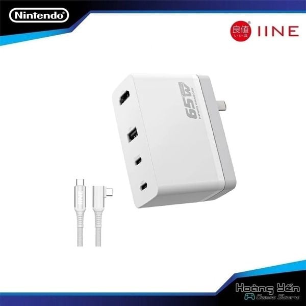  Bộ Sạc + Dock chuyển đổi TV cho Nintendo Switch, Steam deck, Laptop IINE L948 