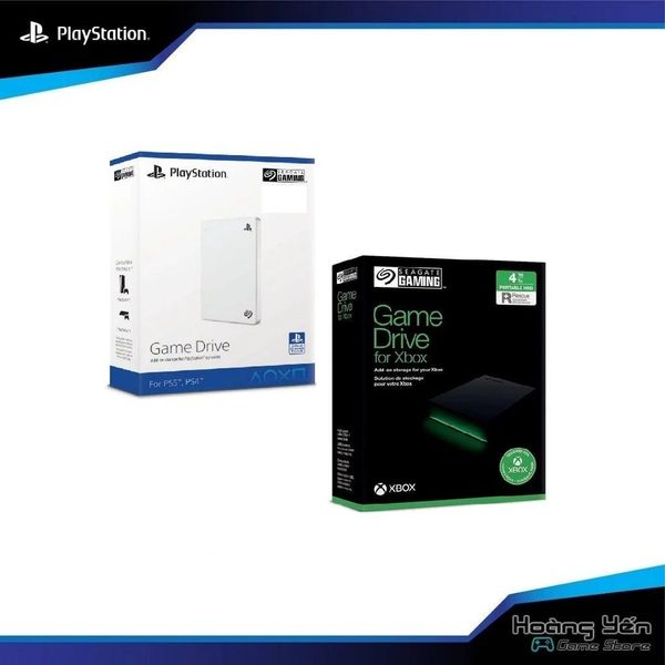  Ổ Cứng Di Động Seagate Firecuda Gaming Drive Playstation 4TB/ 5TB - Tặng Kèm Bóp Chống Sốc 