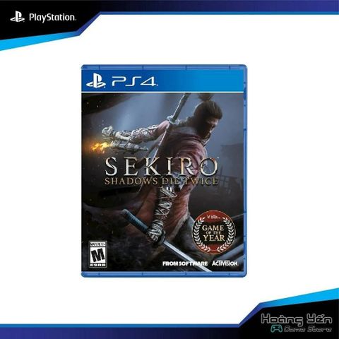  Sekiro Shadows Die Twice Game Of The Year Ps4 