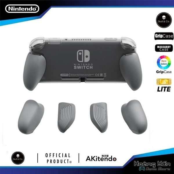  Ốp lưng GripCase Skull & Co Grey cho Nintendo Switch Lite 