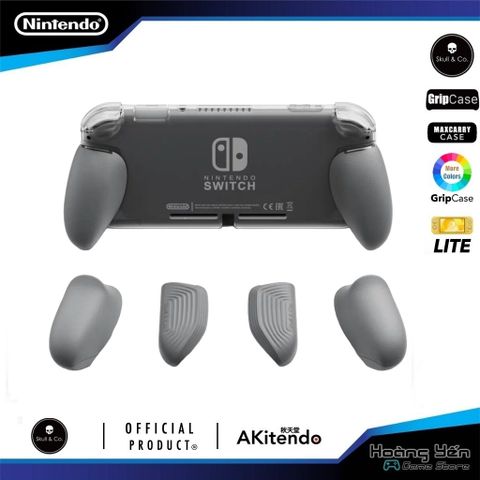  Ốp lưng GripCase Skull & Co Grey cho Nintendo Switch Lite 