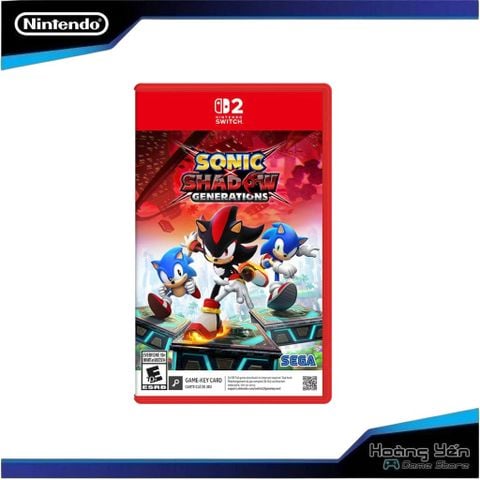  Sonic Shadow X Generations Nintendo Switch 2 