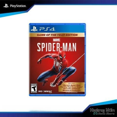  Spider Man Game Of The Year Ps4 