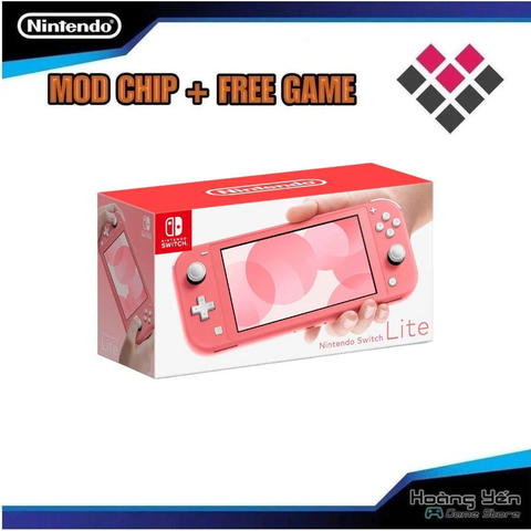  Máy Nintendo Switch Lite Mod Chip Hack Coral 