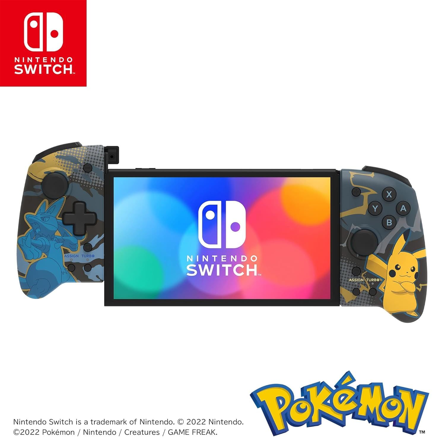  Tay Cầm Hori Split Pad Pro Lucario & Pikachu 