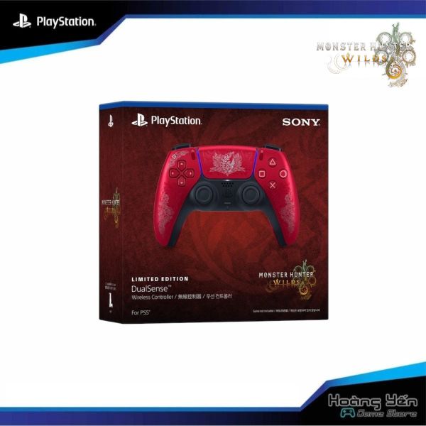  Tay Cầm Ps5 Monster Hunter Wilds Limited Edition Chính Hãng Sony 